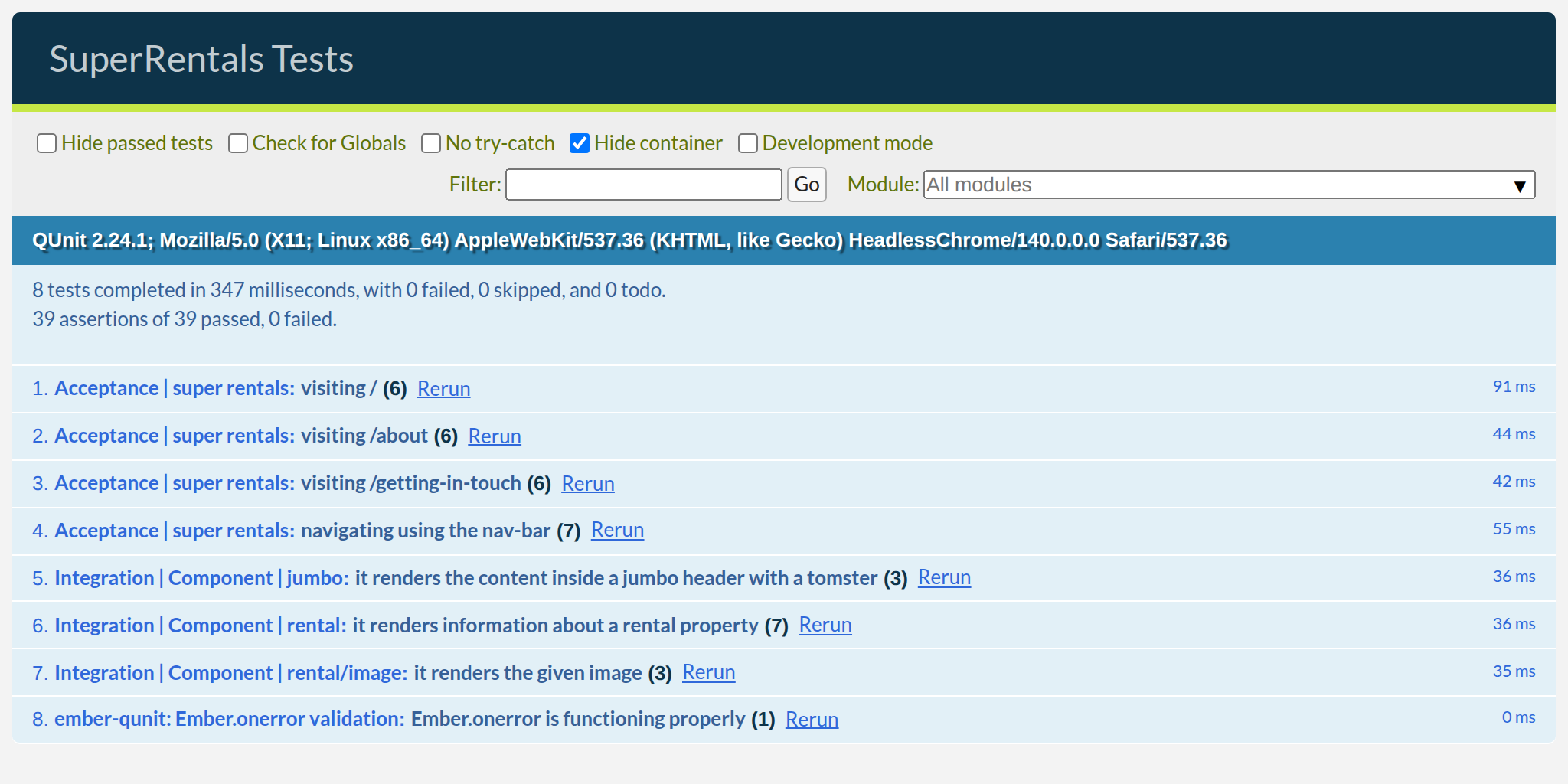 Tests passing with the new <RentalImage> test